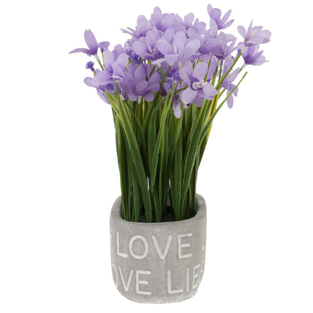 Цветочная композиция 24х13,5х7,5 см 817347