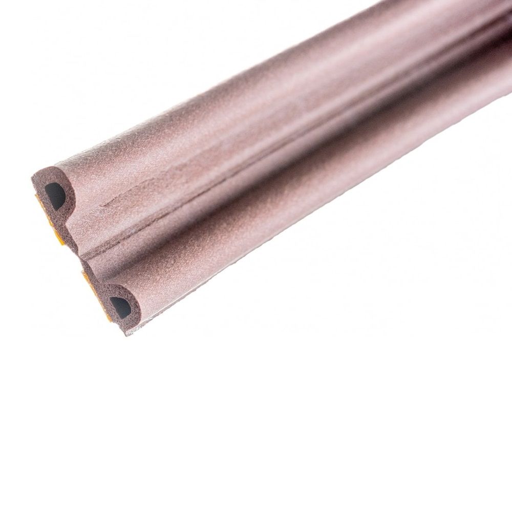 Уплотнитель P6 м  самоклеящ. коричневый Remontix