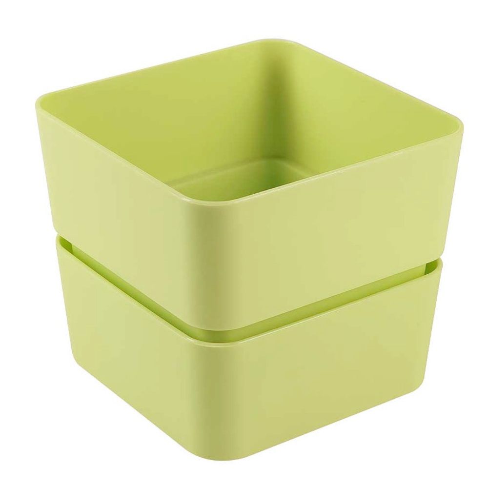 Кашпо Фиори фисташковый 0,45 л