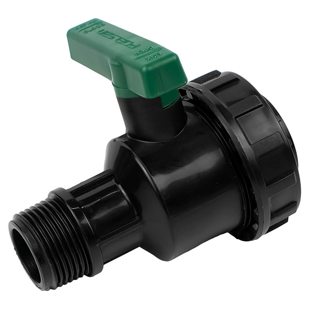 Кран шаровой ПЭ 1"/1" НР/ВР