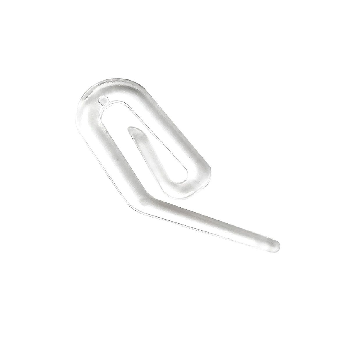 Крючок шторный прозрачный 50 шт арт.240443