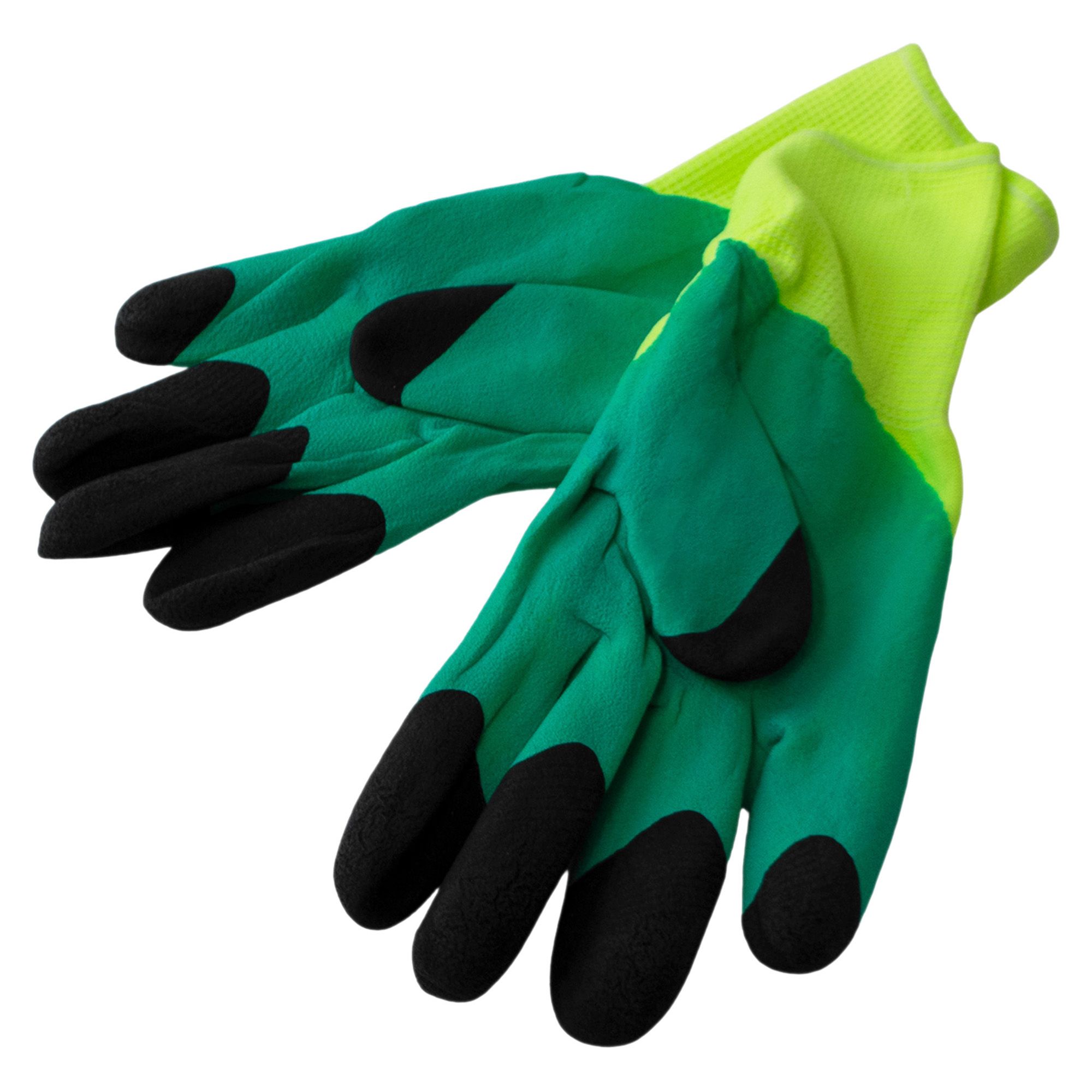 Перчатки нейлоновые со вспененным покрытием Глубокое макание Ноготки