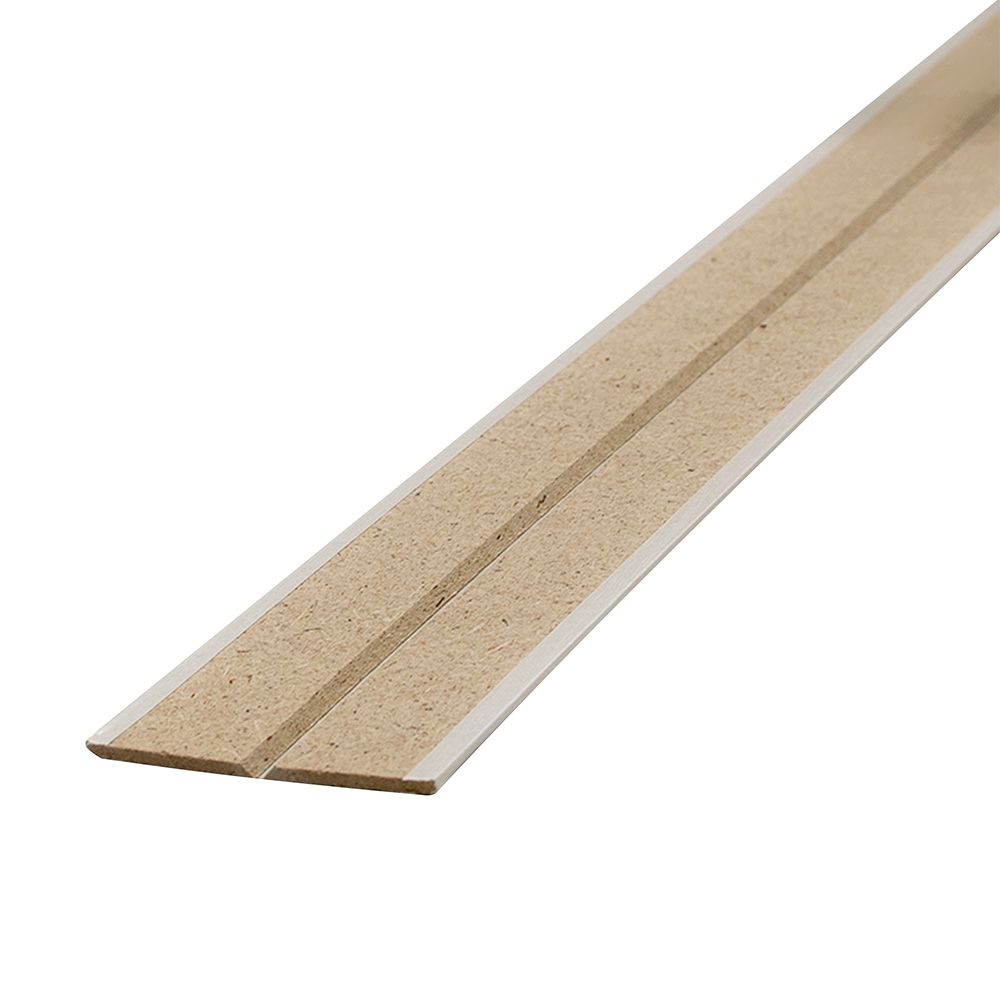 Угол МДФ универсальный Дуб серебристый 28х28х2700 мм