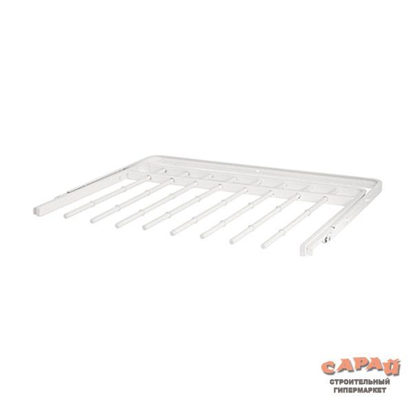 Брючница с двумя кронштейнами Белый L9602WH 597х425мм