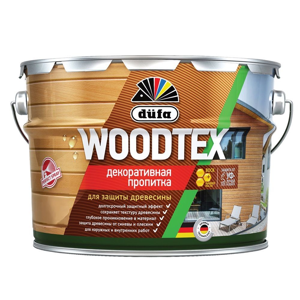 Пропитка Dufa Wood Tex венге 9 л