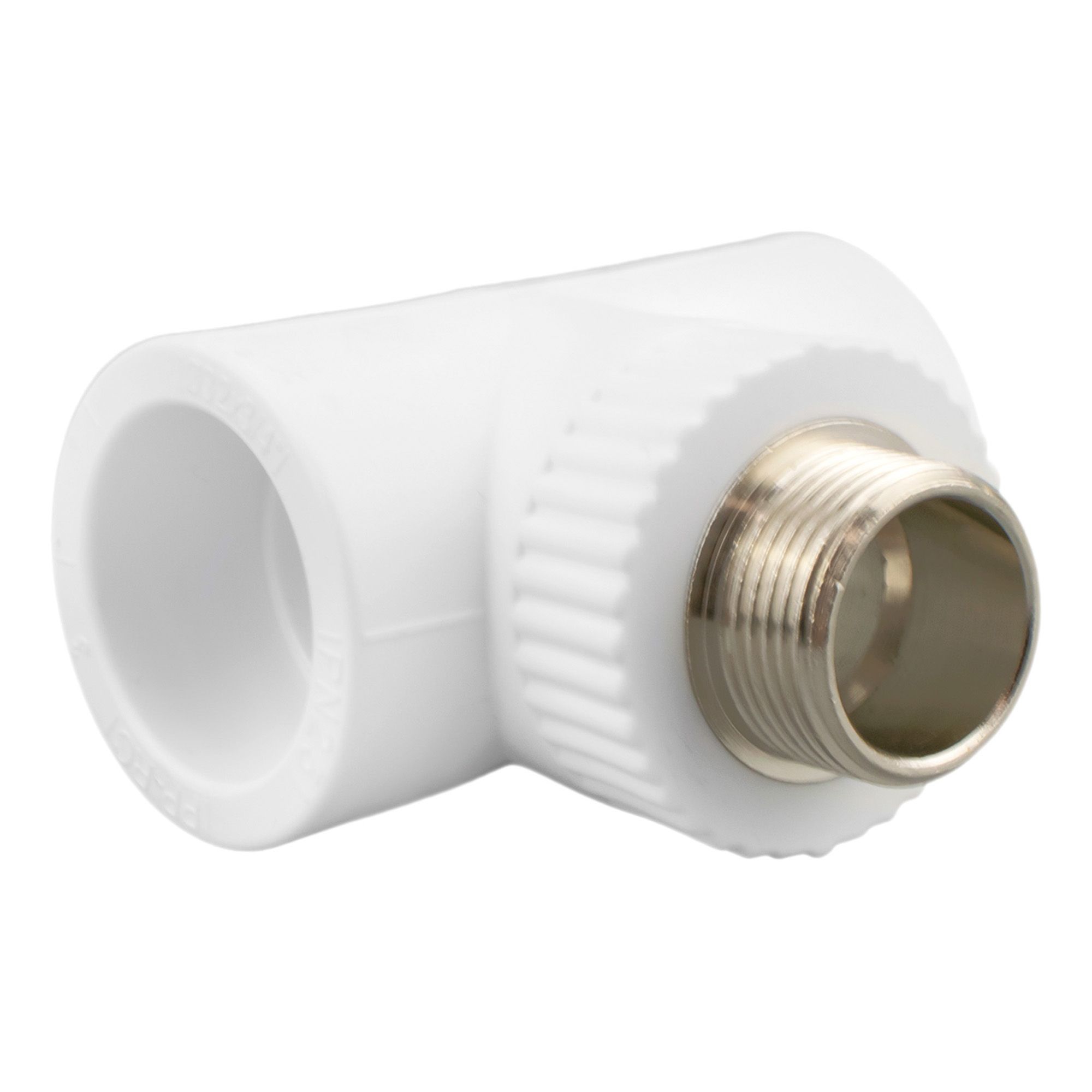 Тройник комбинир. полипропилен 32х32 мм х 3/4" НР