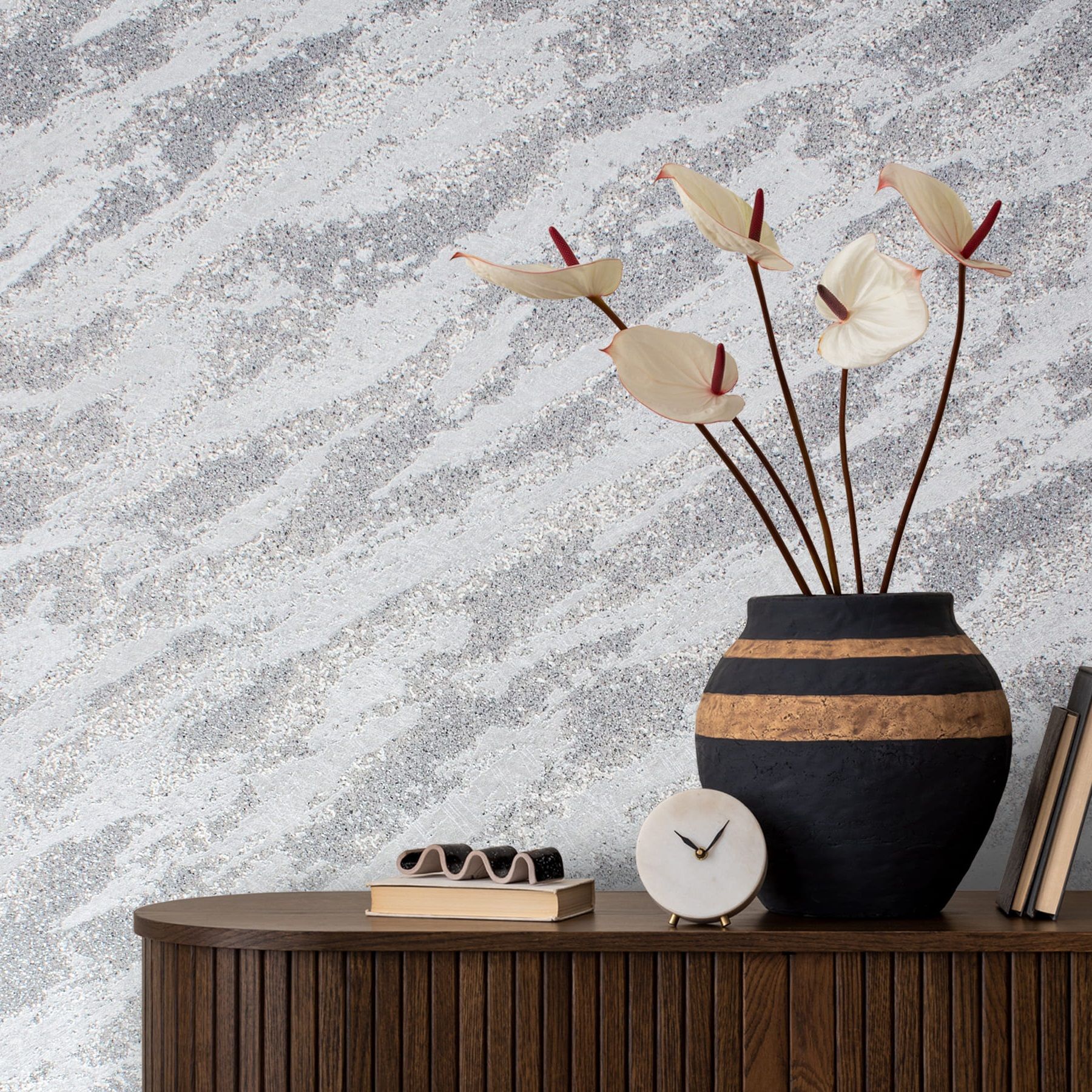 Обои 287368 Victoria Stenova 1,06х10 м Qaurtz коричневый