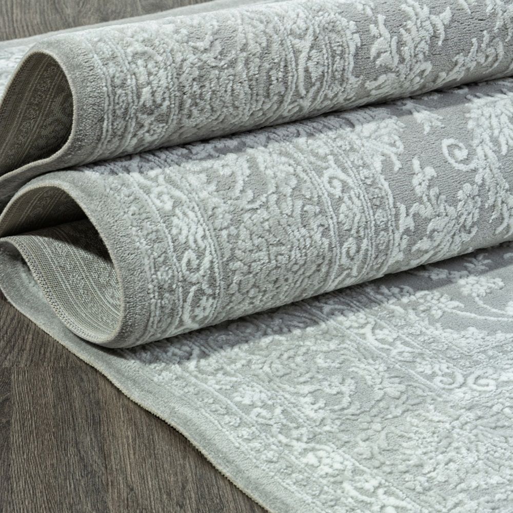 Ковер Sirocco Valentis E365Ap 1,6х2,3 м серо-белый