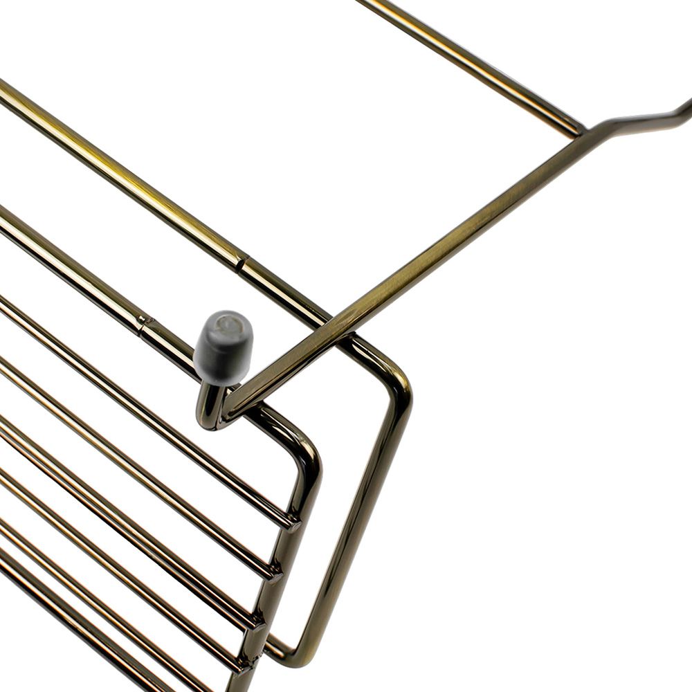 Полка одинарная малая античная бронза