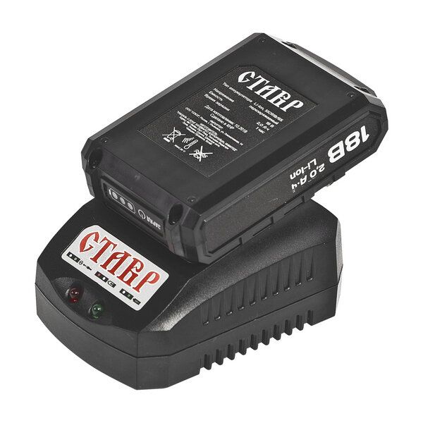 Дрель-шуруповерт аккумуляторная Ставр ДА-18ЛК 18В 2х2Ач 38 Нм