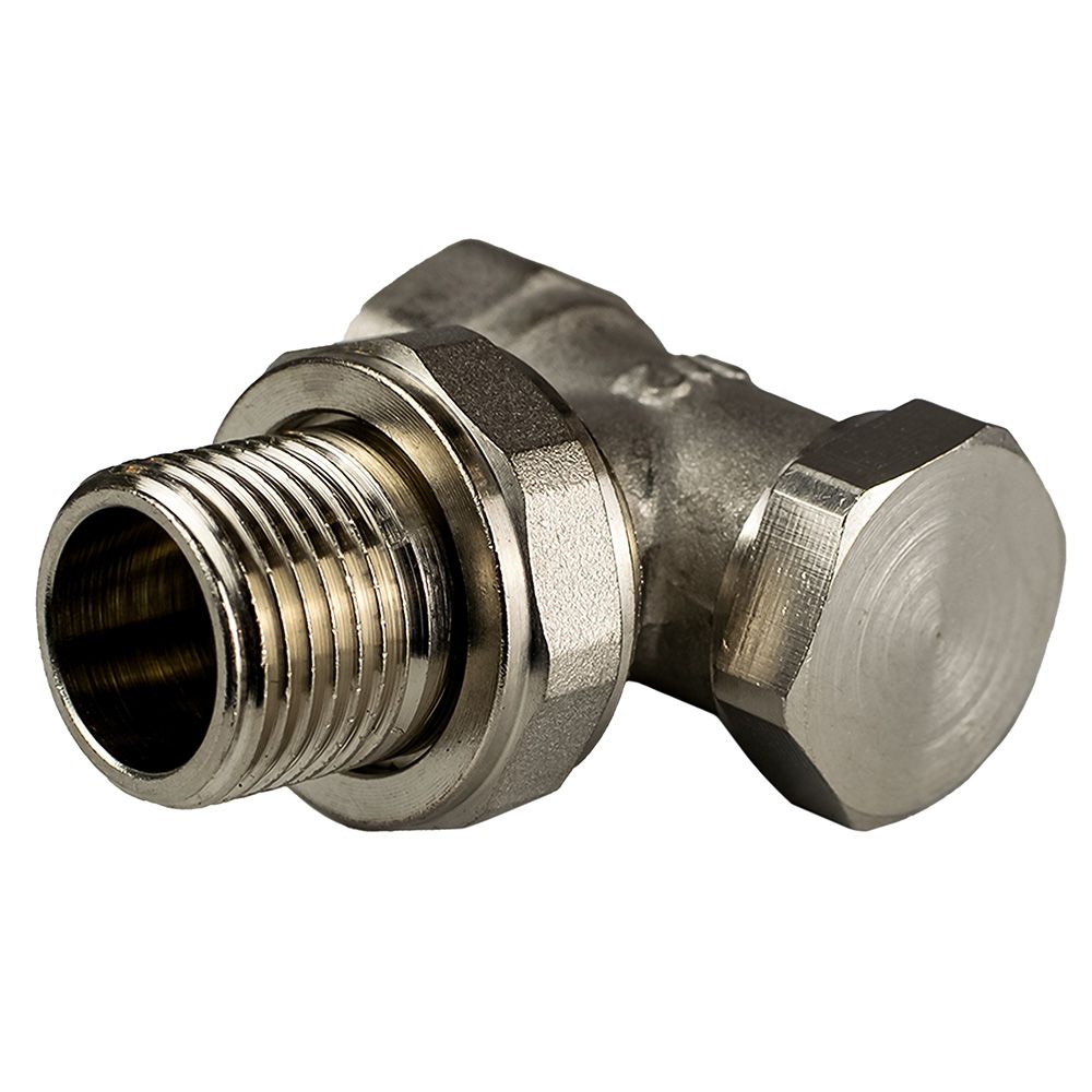 Клапан настроечный со сгоном угловой 1/2" VRT