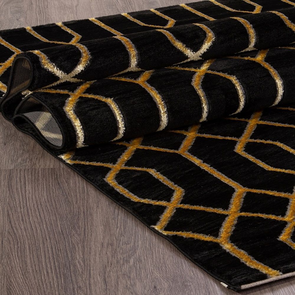 Ковер Omega Karmen Hali 04427G 1,6х2,3 м золото