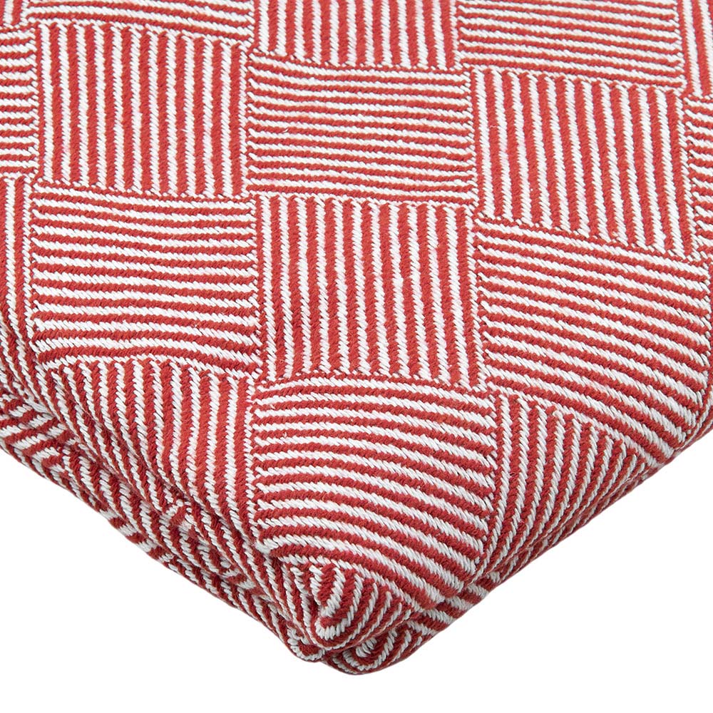 Плед Валенсия 140х200 см белый дым