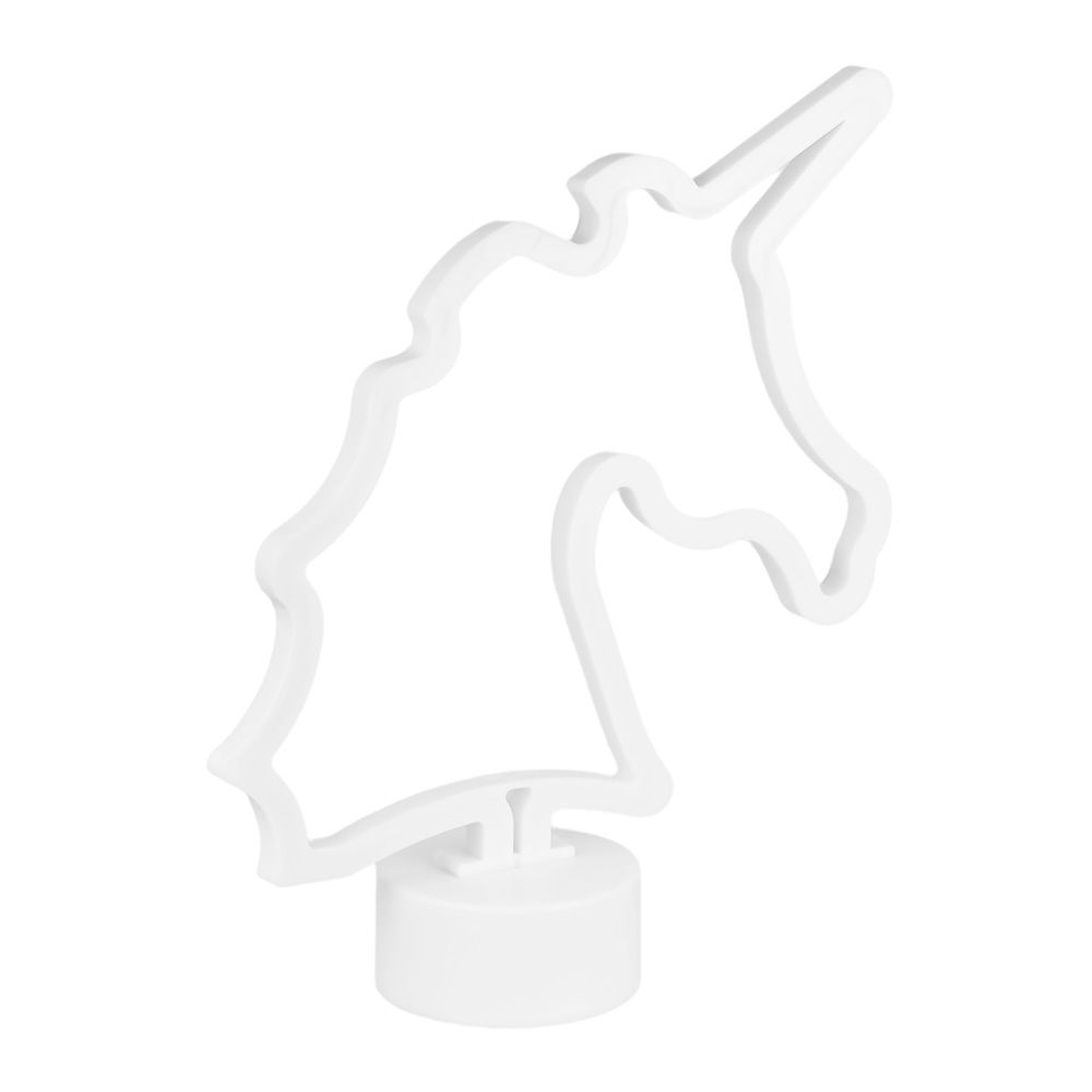 Ночник СТАРТ LED neon единорог (3xR6 не в компл.) 210x222x20