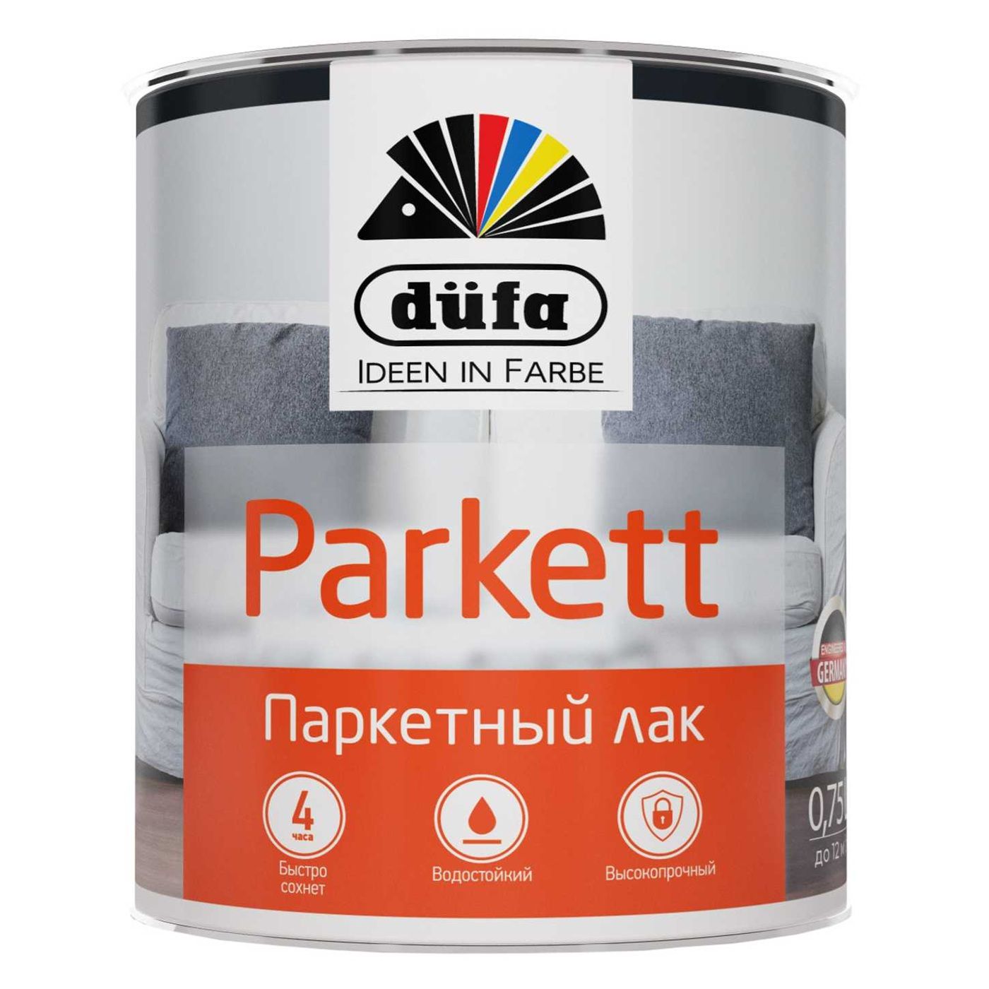 Лак паркетный PARKETT глянцевый 750 мл