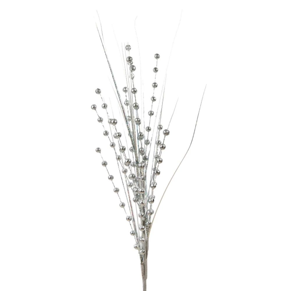Украшение интерьерное Ветка Бусины 69x15x2,5см