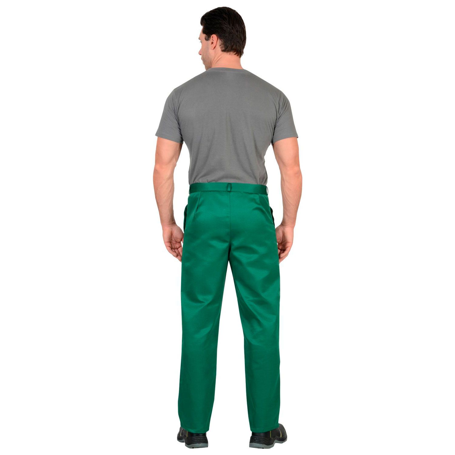 Костюм Стандарт куртка, брюки зеленый с желтым СОП р.88-92/182-188