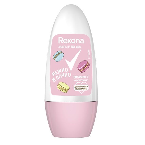 Дезодорант от 14лет Рексона Нежно и сочно ролик 50мл