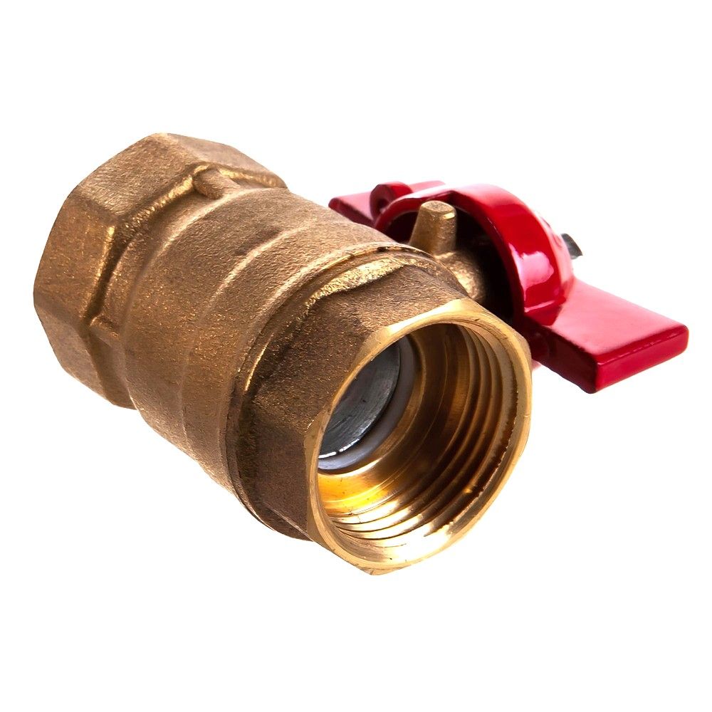 Кран шаровой 3/4'' ВР/ВР бабочка 11Б27п1-20 SKS Optima