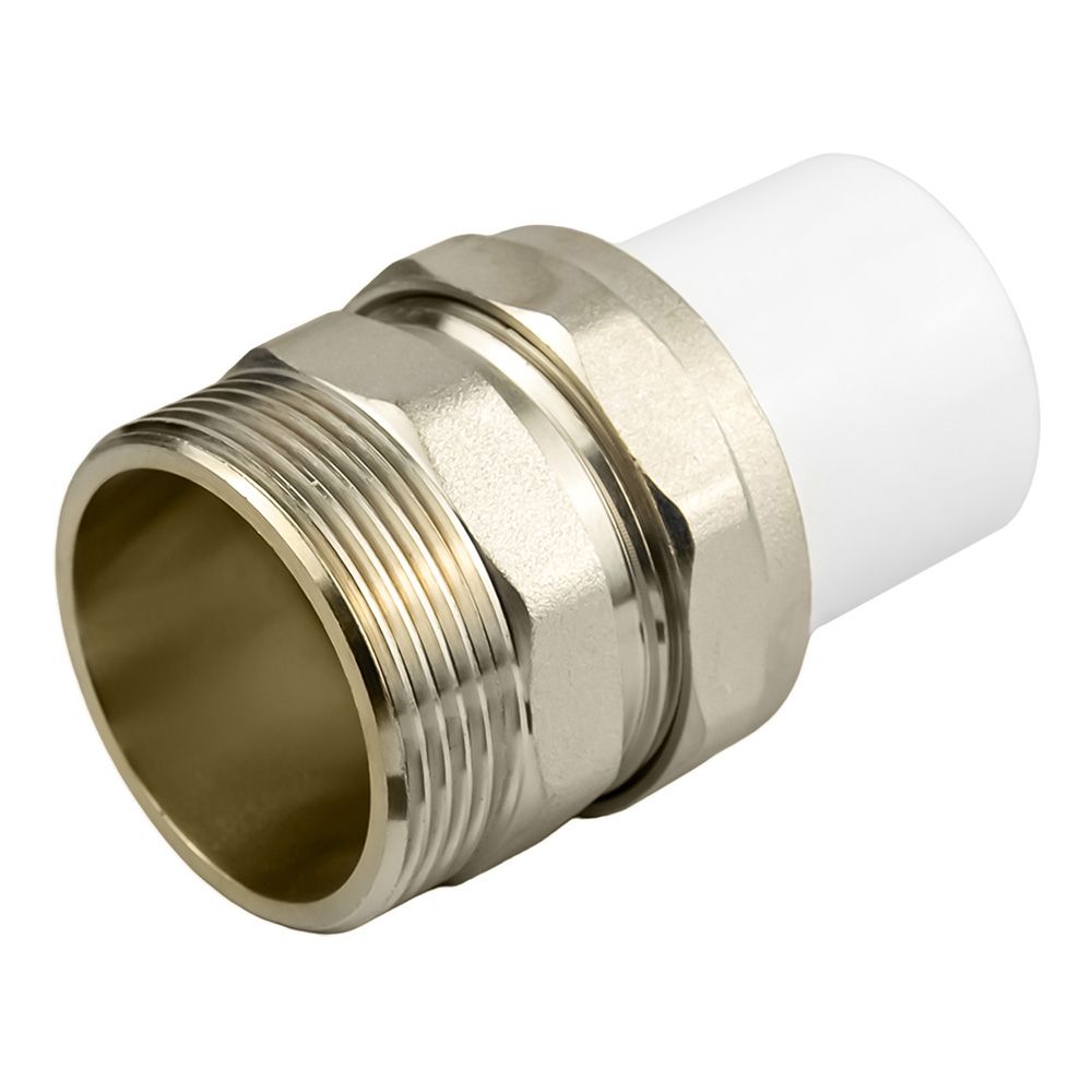 Муфта комбинир. разъемная полипропилен 40 мм х 1 1/2" НР