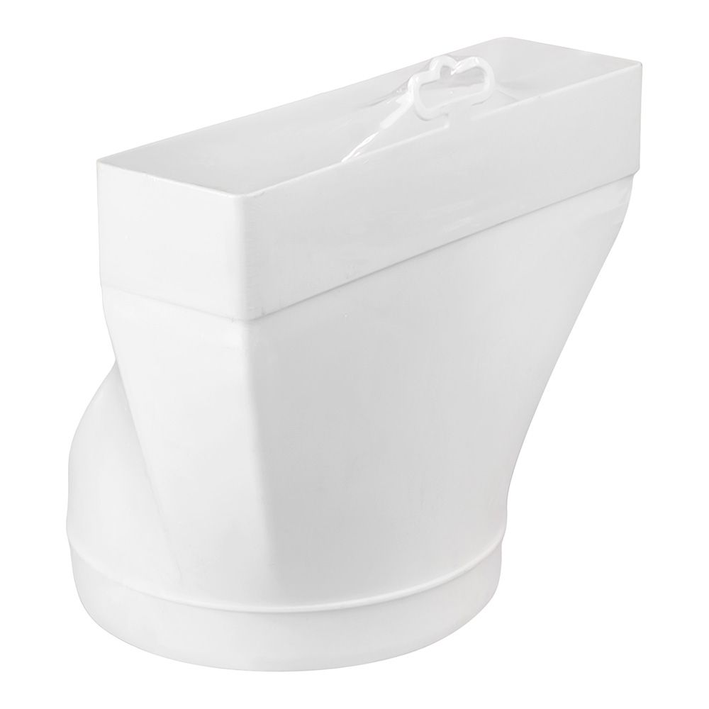 Соединитель эксцентриковый для плоского воздуховода, 60х204/D150, Пластик