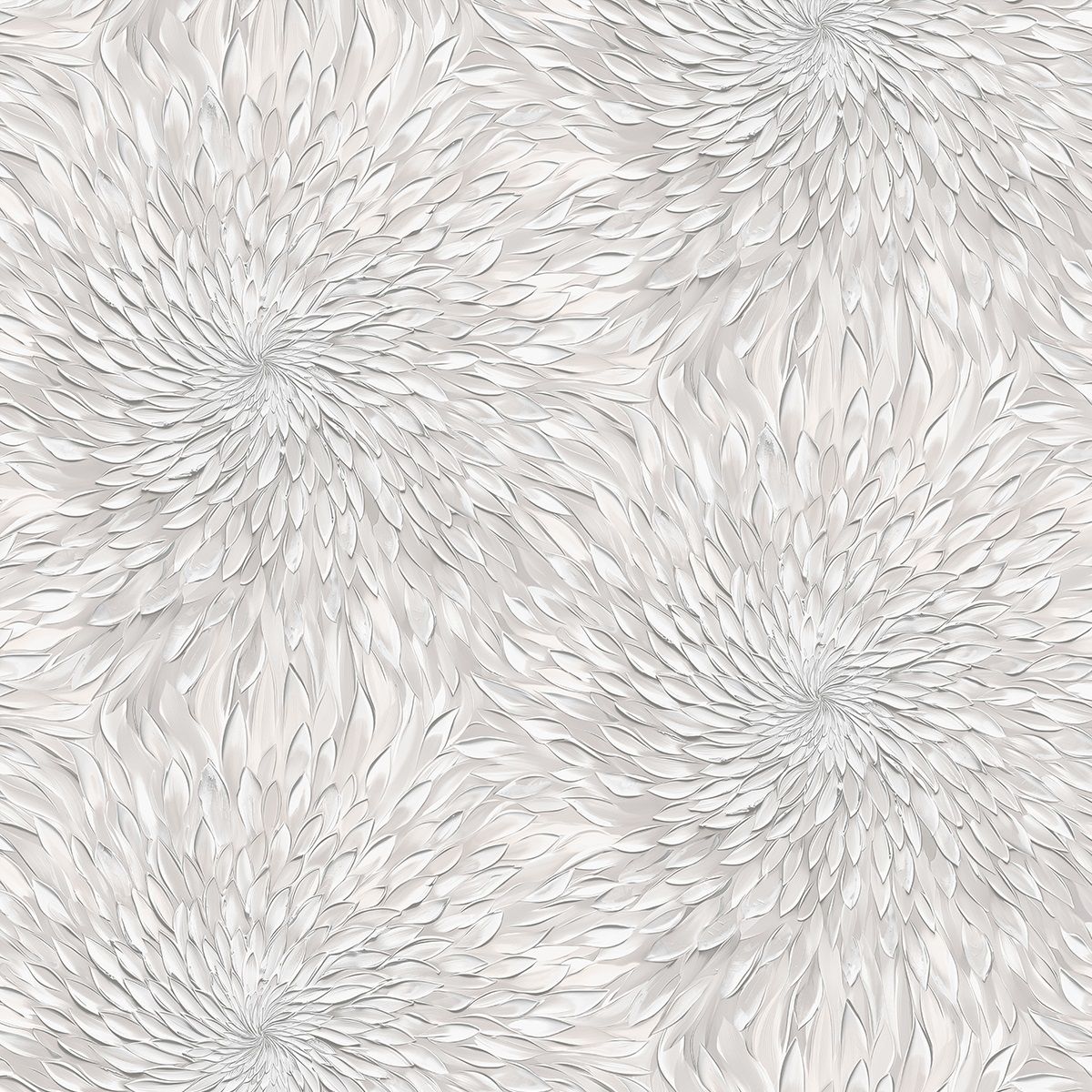 Обои Victoria Stenova Astra 589516 пудровые цветы крупные, астра 1,06х10,05 м