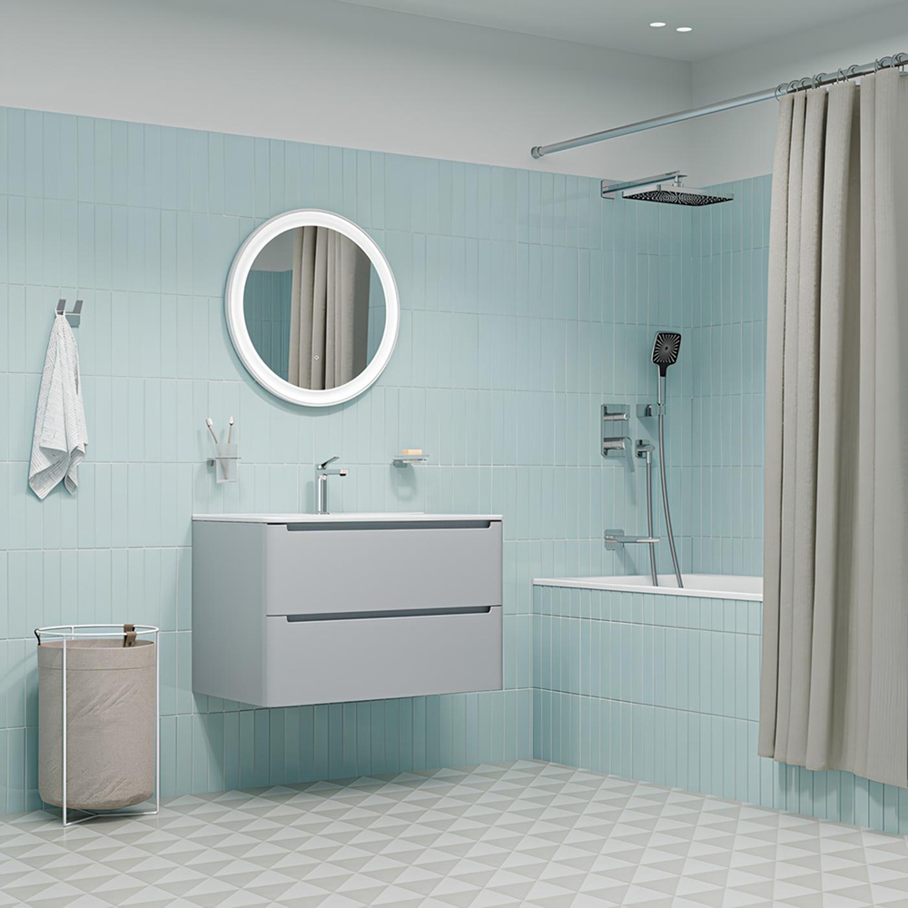 Душевая система встраиваемая Iddis Parker PARSB03i68 с тропическим душем