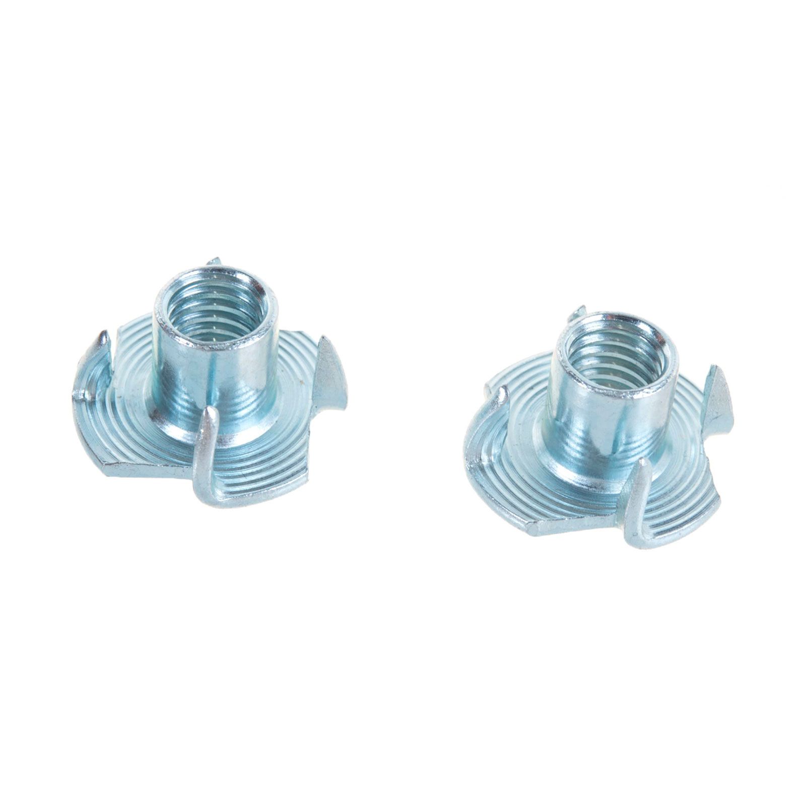 Гайка мебельная забивная DIN 1624 М8 оцинкованная 6 шт