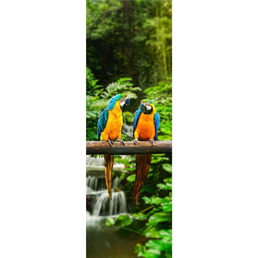 Фотообои бумажные Moda Interio Попугаи 1-803 90х270 см