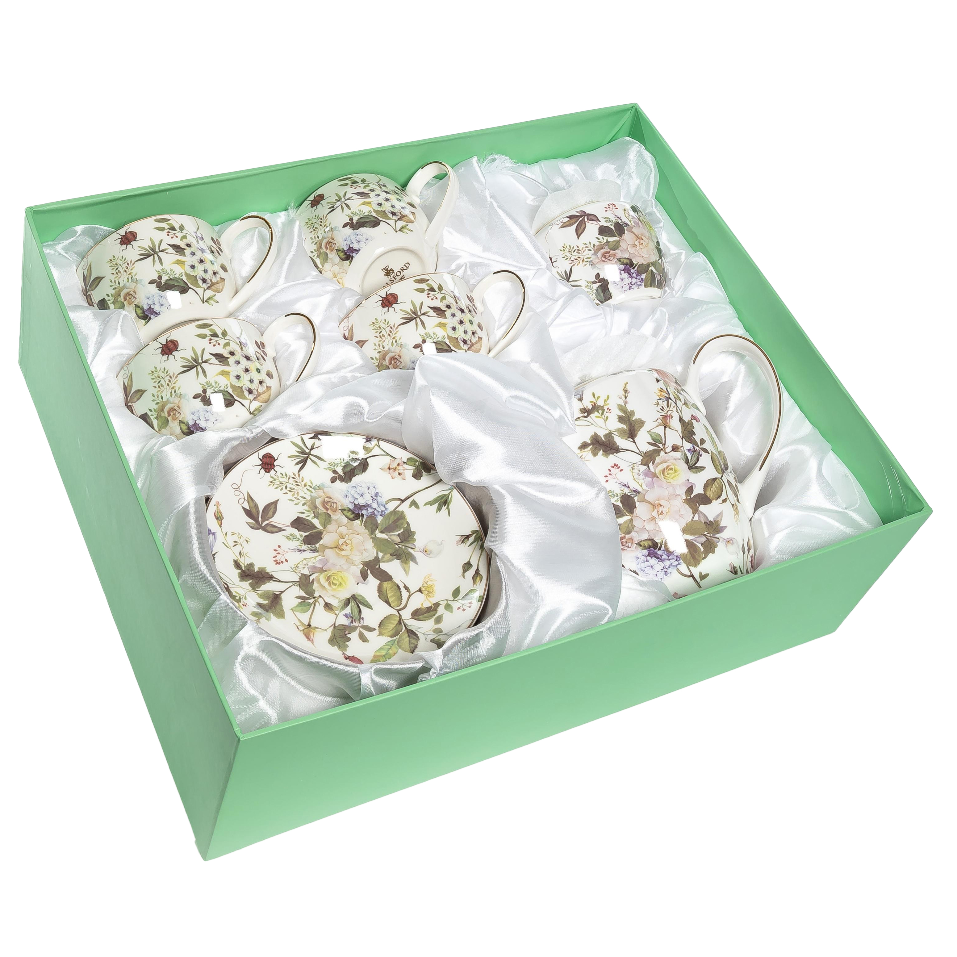 Набор чайный Balsford Верона на 4 персоны 10 предметов 270 мл фарфор