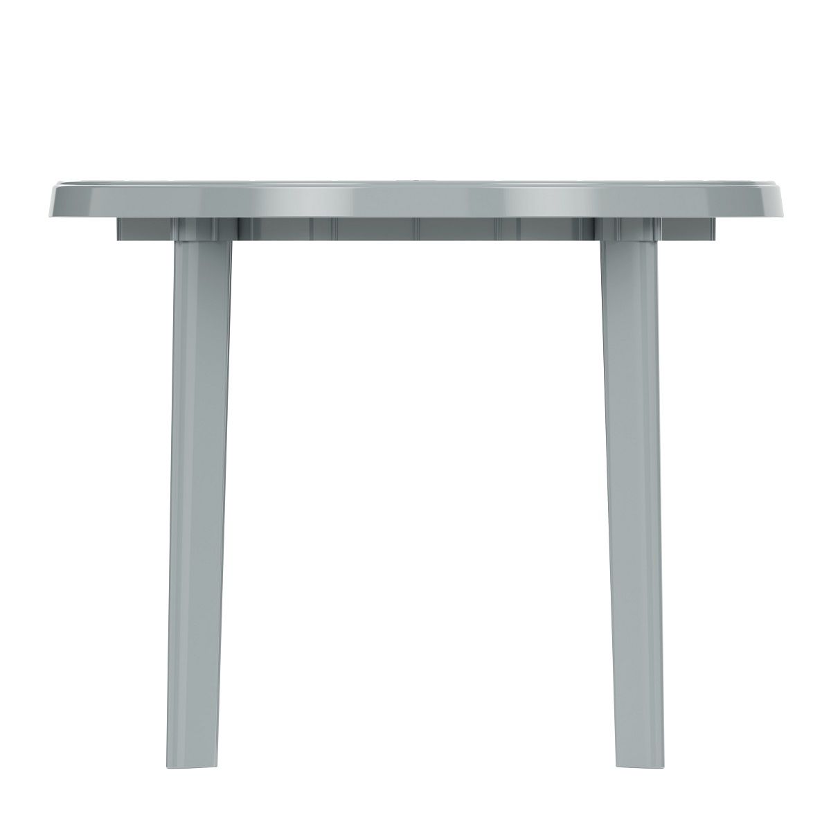 Стол круглый пластиковый 900х710 мм Эконом в ассортименте