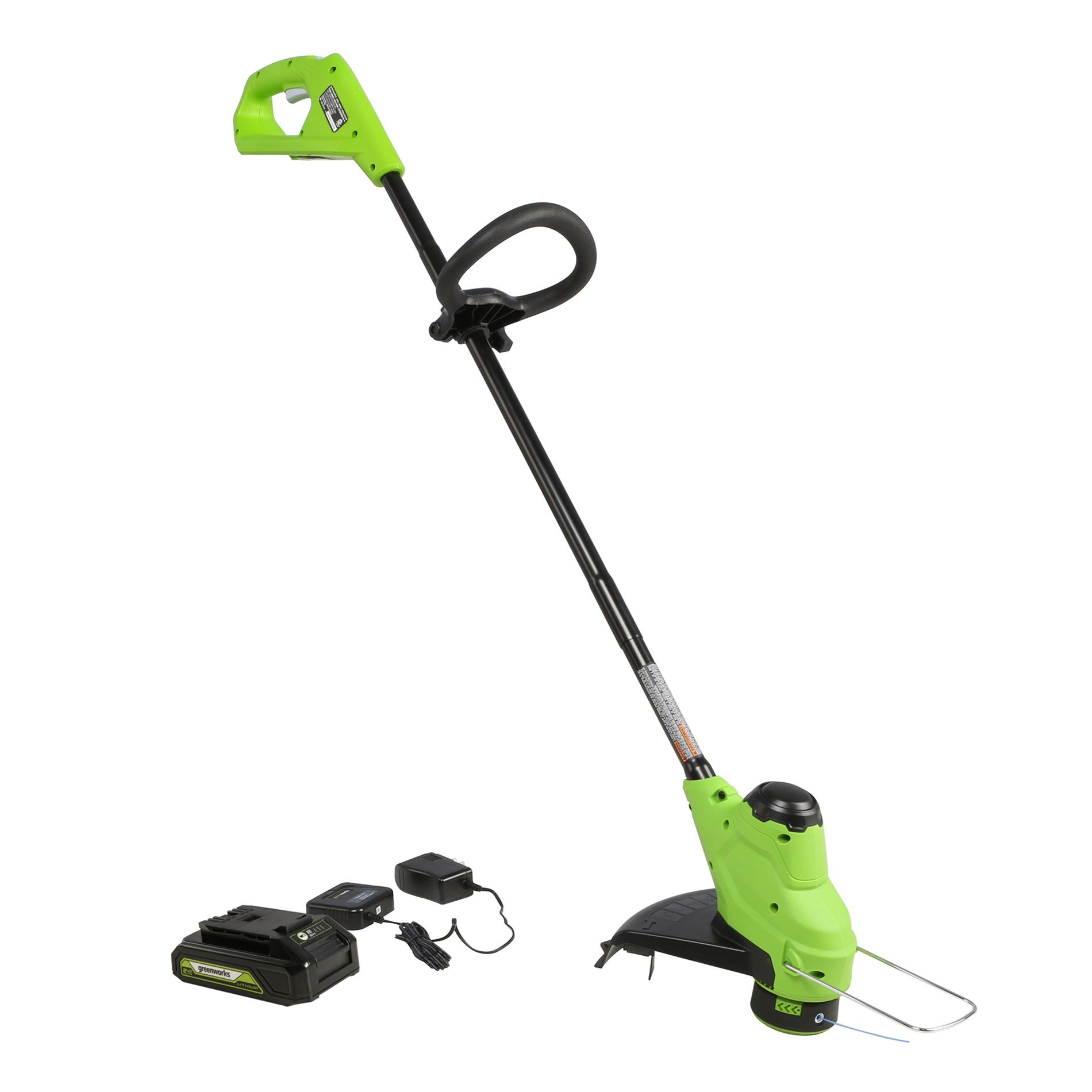 Триммер аккумуляторный Greenworks G24LT25K2 24В 25 см 2Ач
