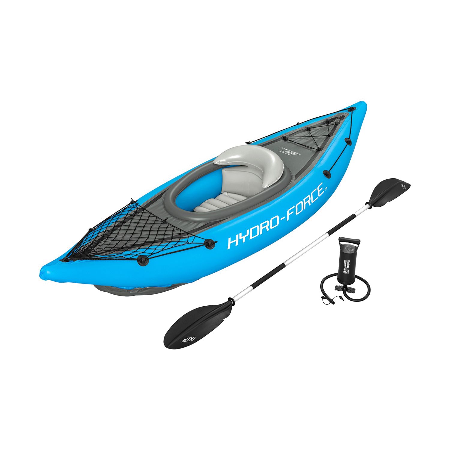 Байдарка надувная 275x81 см до 120 кг (весла, насос, сумка) Bestway Cove Champion X1 65115