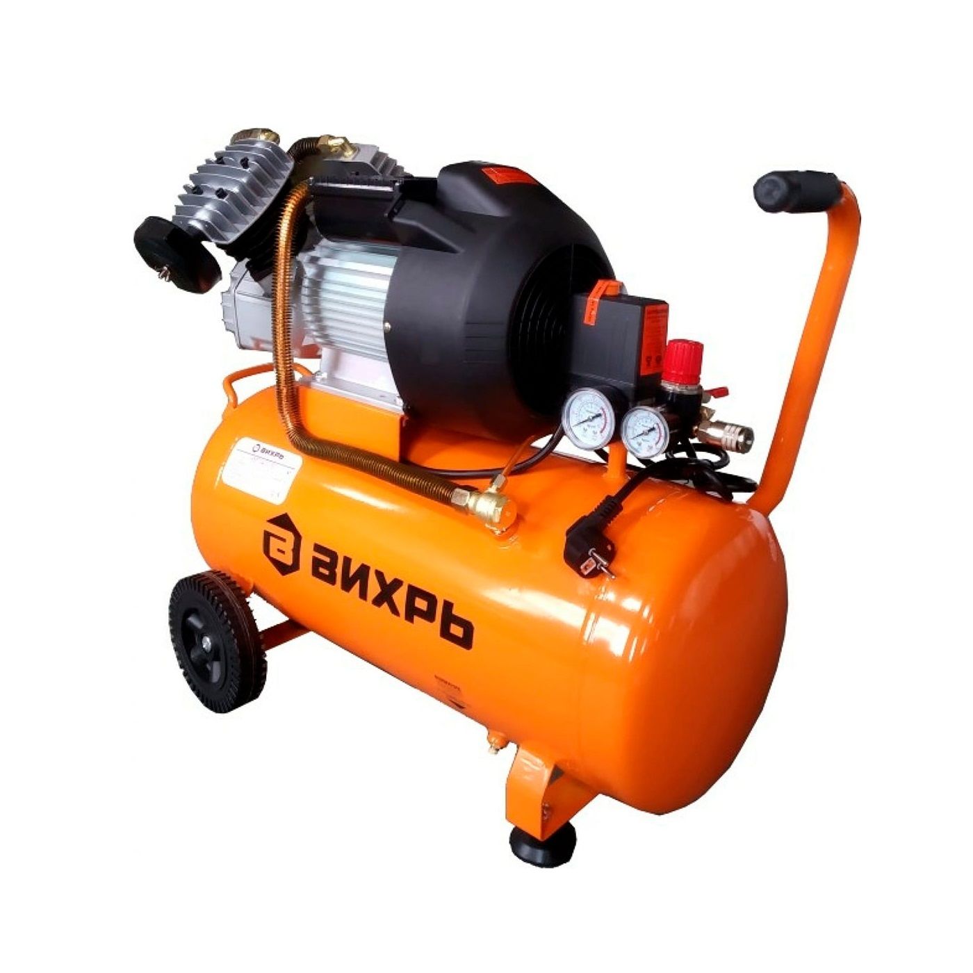 Компрессор коаксиальный масляный Вихрь КМП-400/100 100 л 400 л/мин 2,5кВт