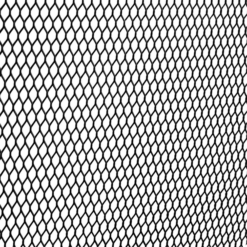 Лист декоративный алюминиевый ПВЛ TR10 0,8х250х1000 мм черный