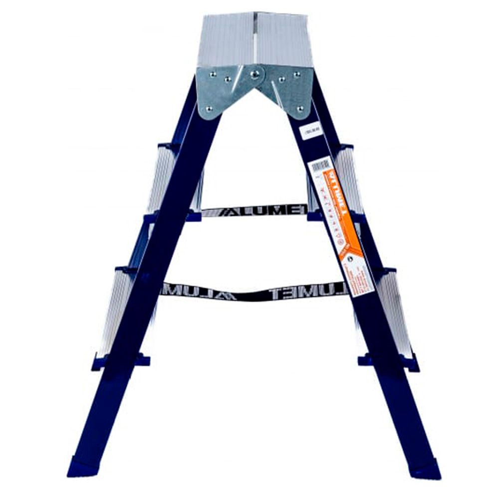 Стремянка стальная двусторонняя 3 ступени