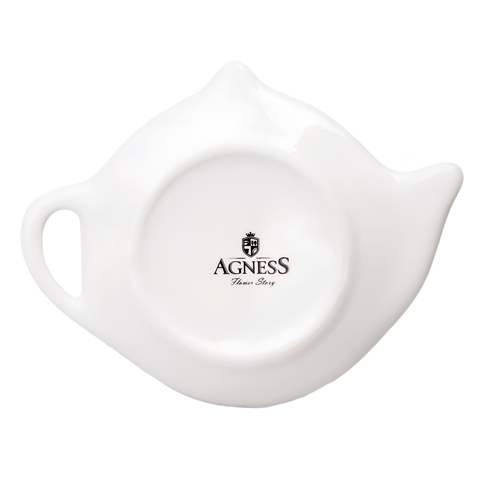 Подставка под чайные пакетики Agness Flower story 12х8,5х1,5 см