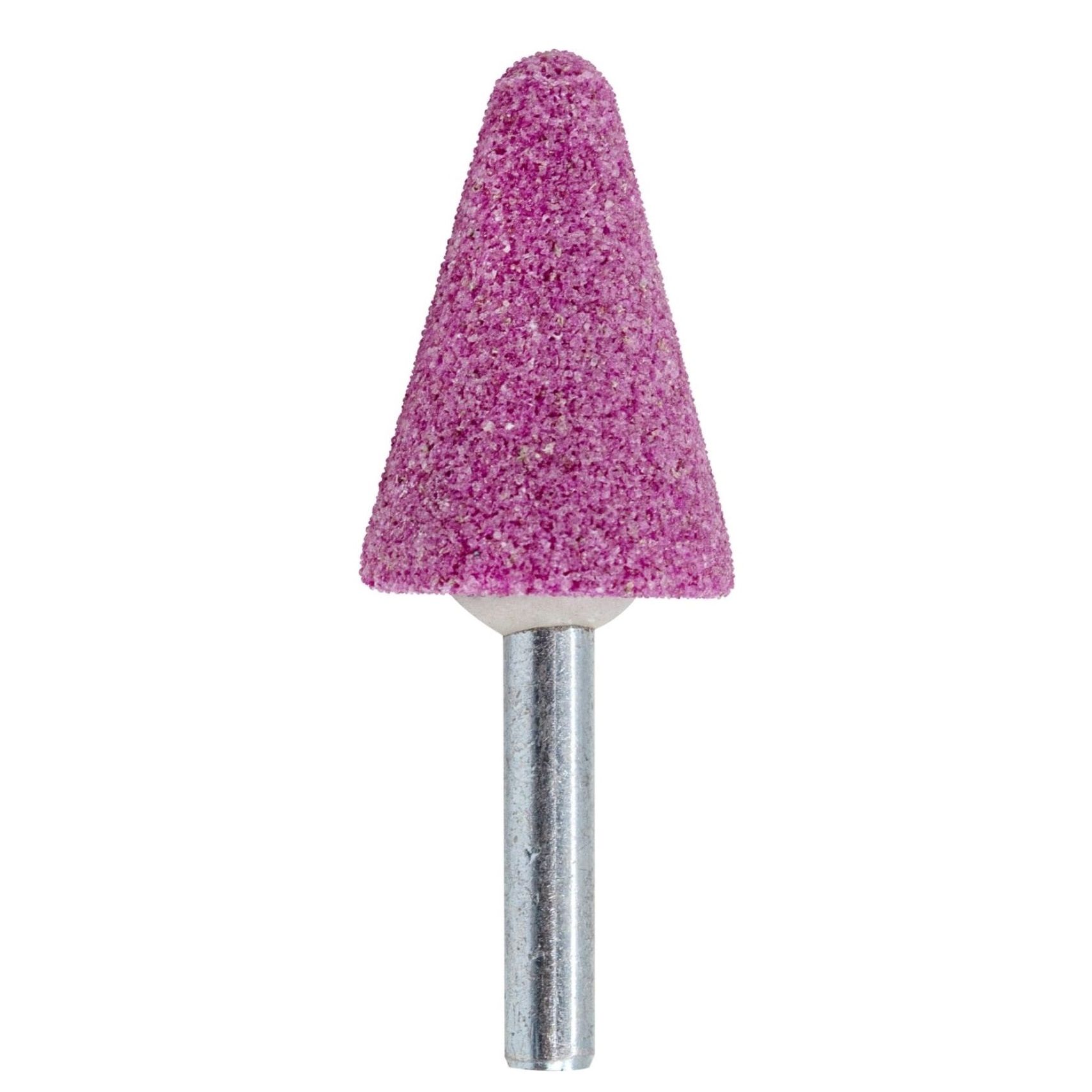 Шарошка абразивная конусная 35х25 мм хвост 6 мм 31-3-107