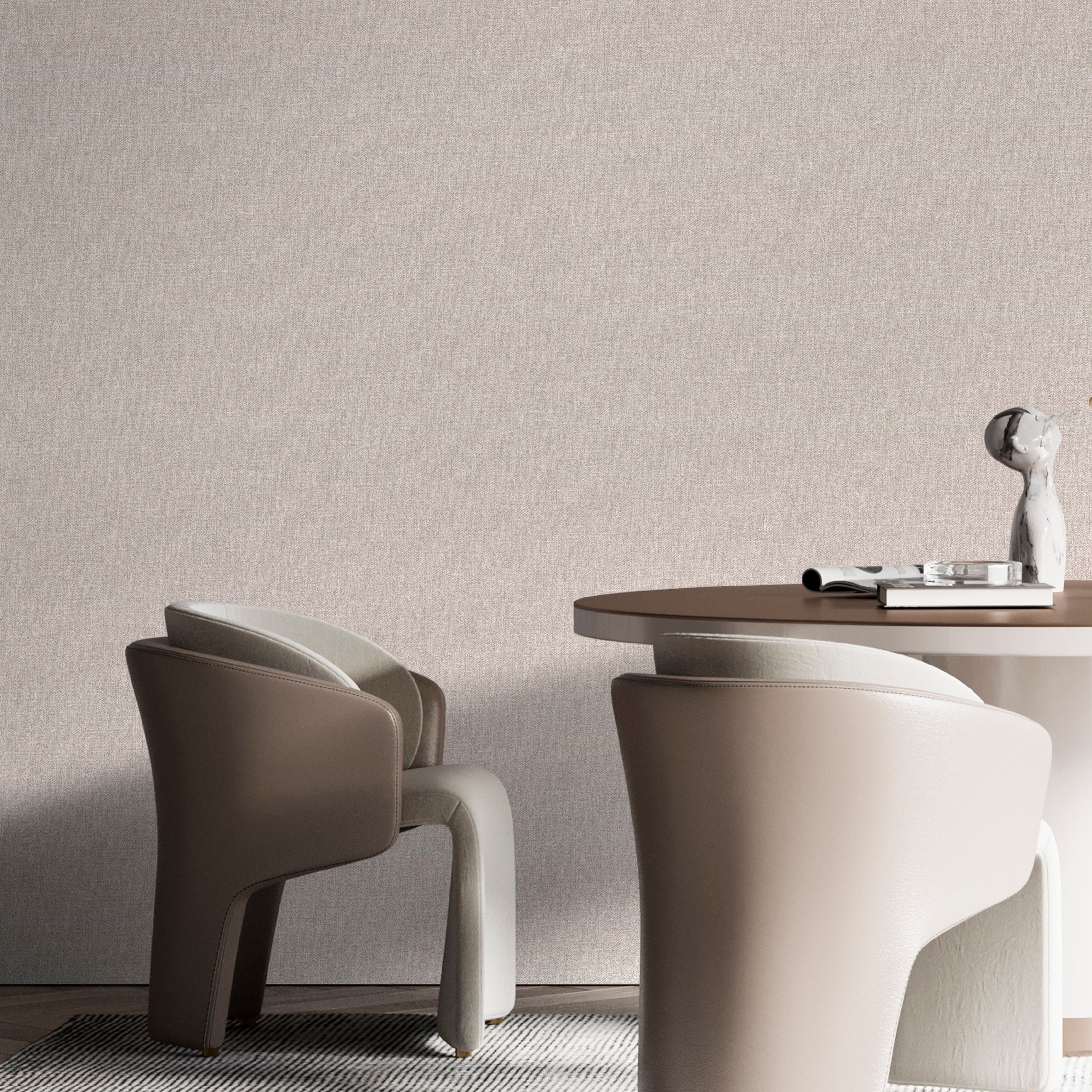 Обои OVK Design Идиллия 11319-03 кофе рогожка 1,06х10 м