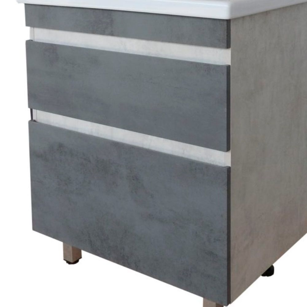 Тумба Лофт 60/2 бетон под раковину Como 60