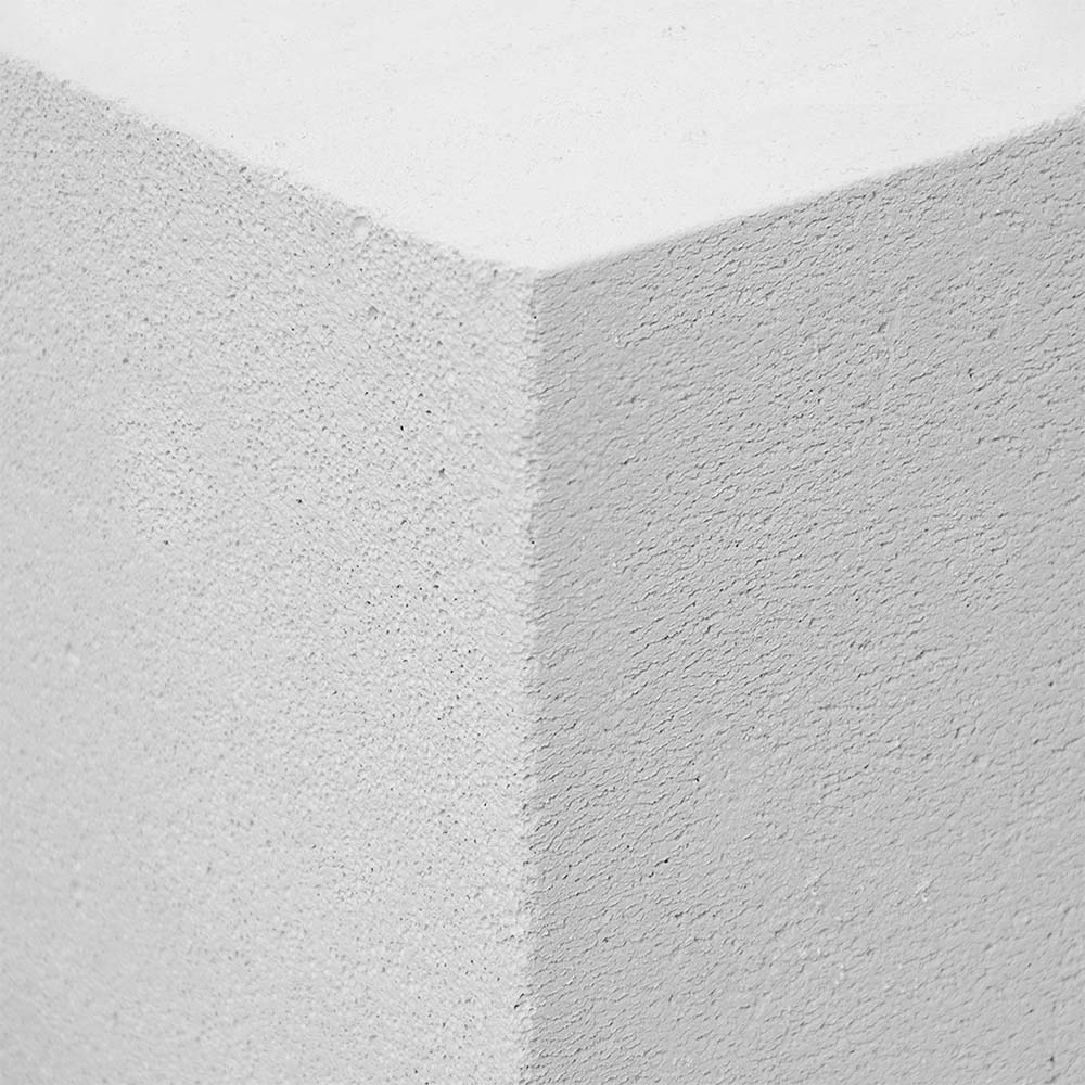 Кирпич рядовой силикатный полнотелый 1,5НФ М200 250х120х88 мм белый