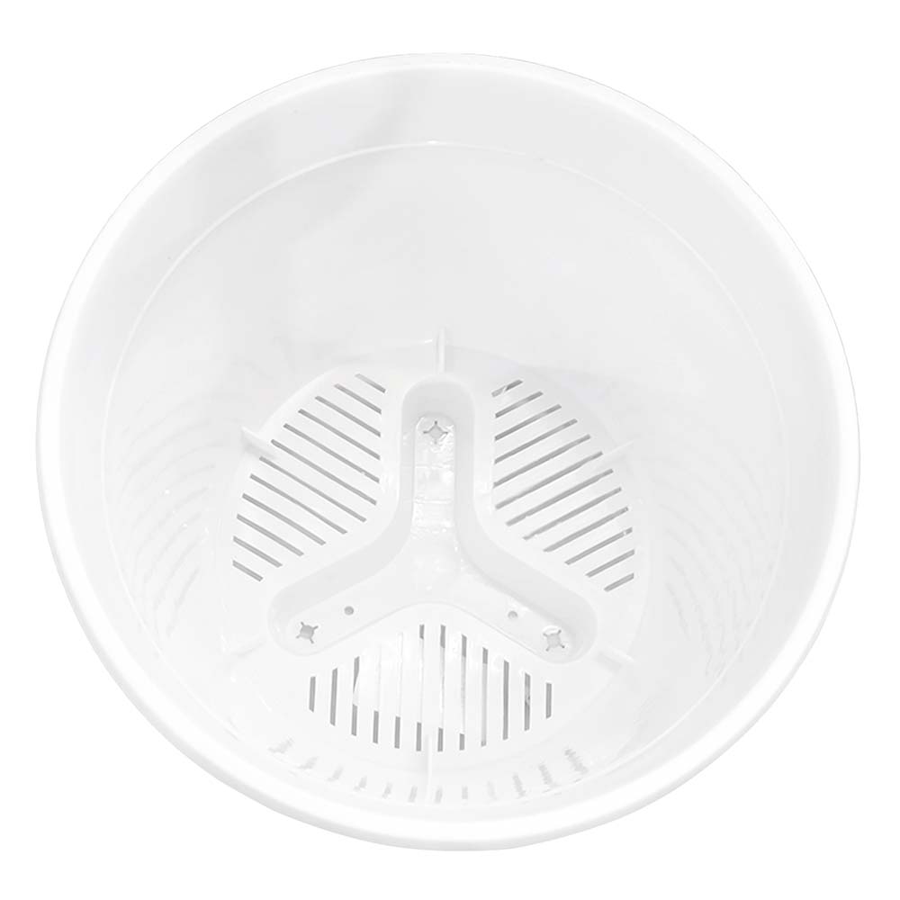 Горшок цветочный Мадера белый 5 л