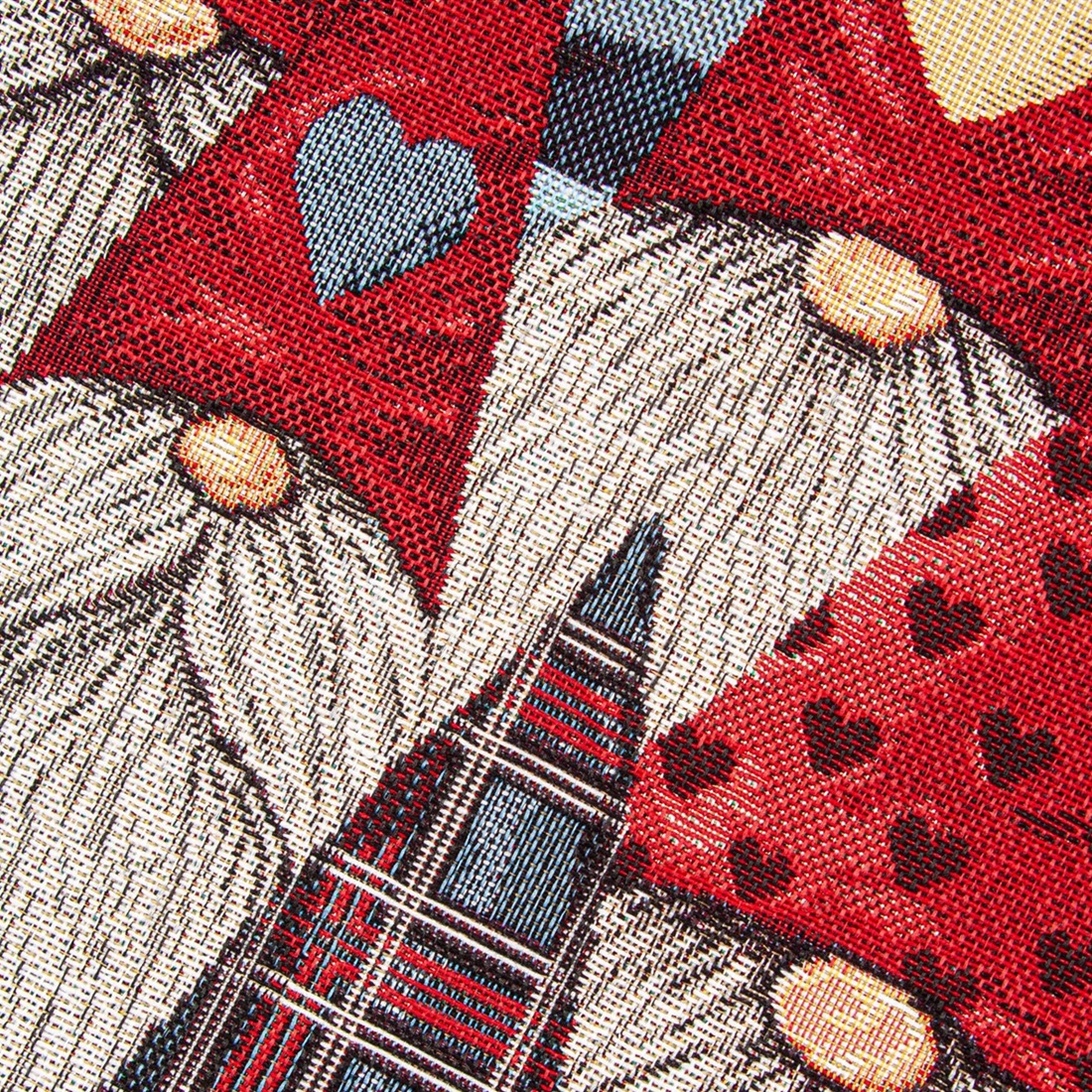 Салфетка сервировочная Гномы сердечки 44х140 см 2105198