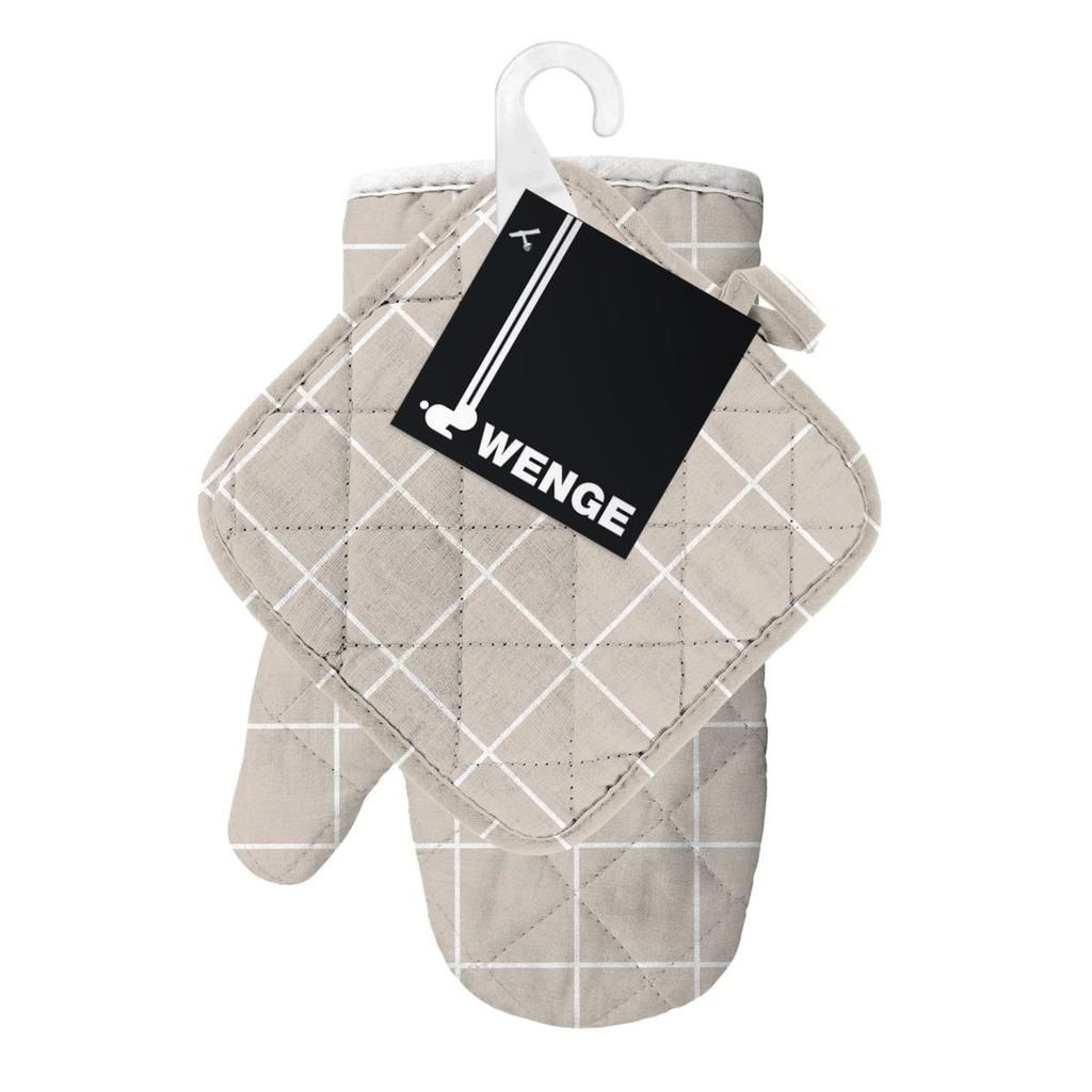 Прихватка-рукавица Wenge рогожка 18х33 см арт 903 рис 60053-1 Floral aura