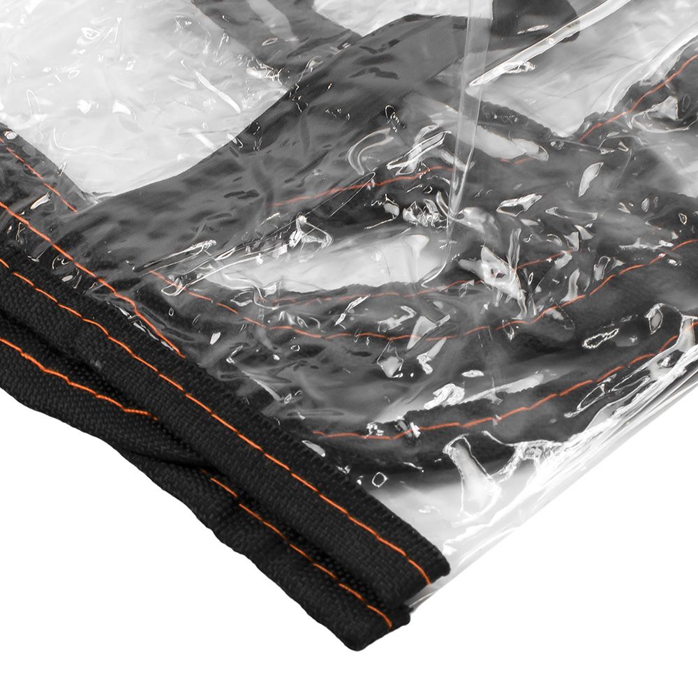 Накидка защитная на спинку переднего сидения (65*50см), прозрачная