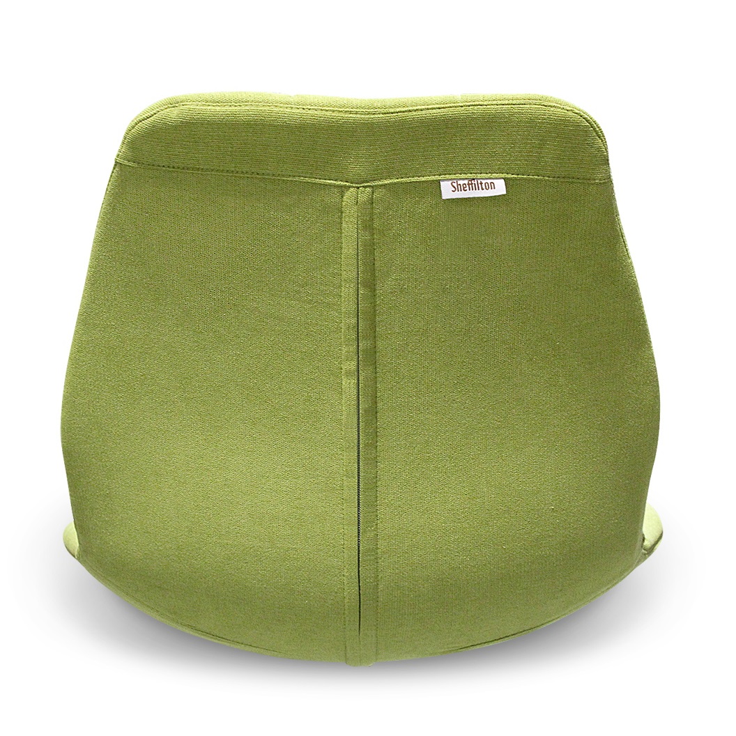 Стул микровелюровый Sheffilton ST29-C1/S100 оливковый