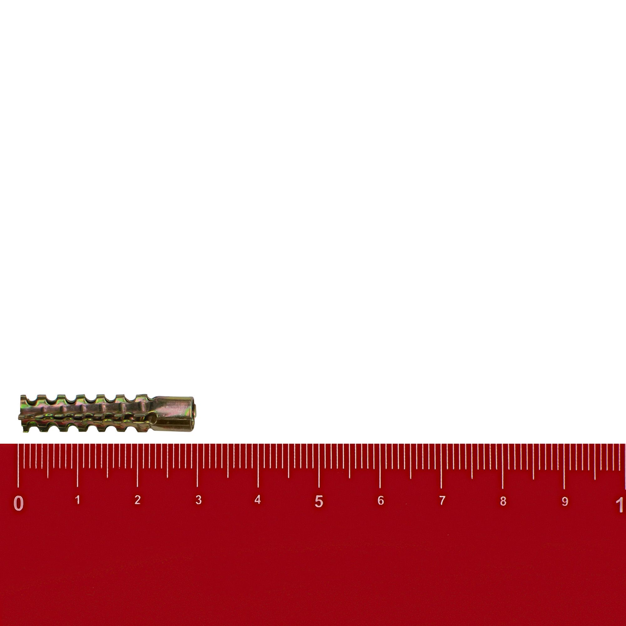 Дюбель для газобетона металлический 5x30 мм цинк 6 шт