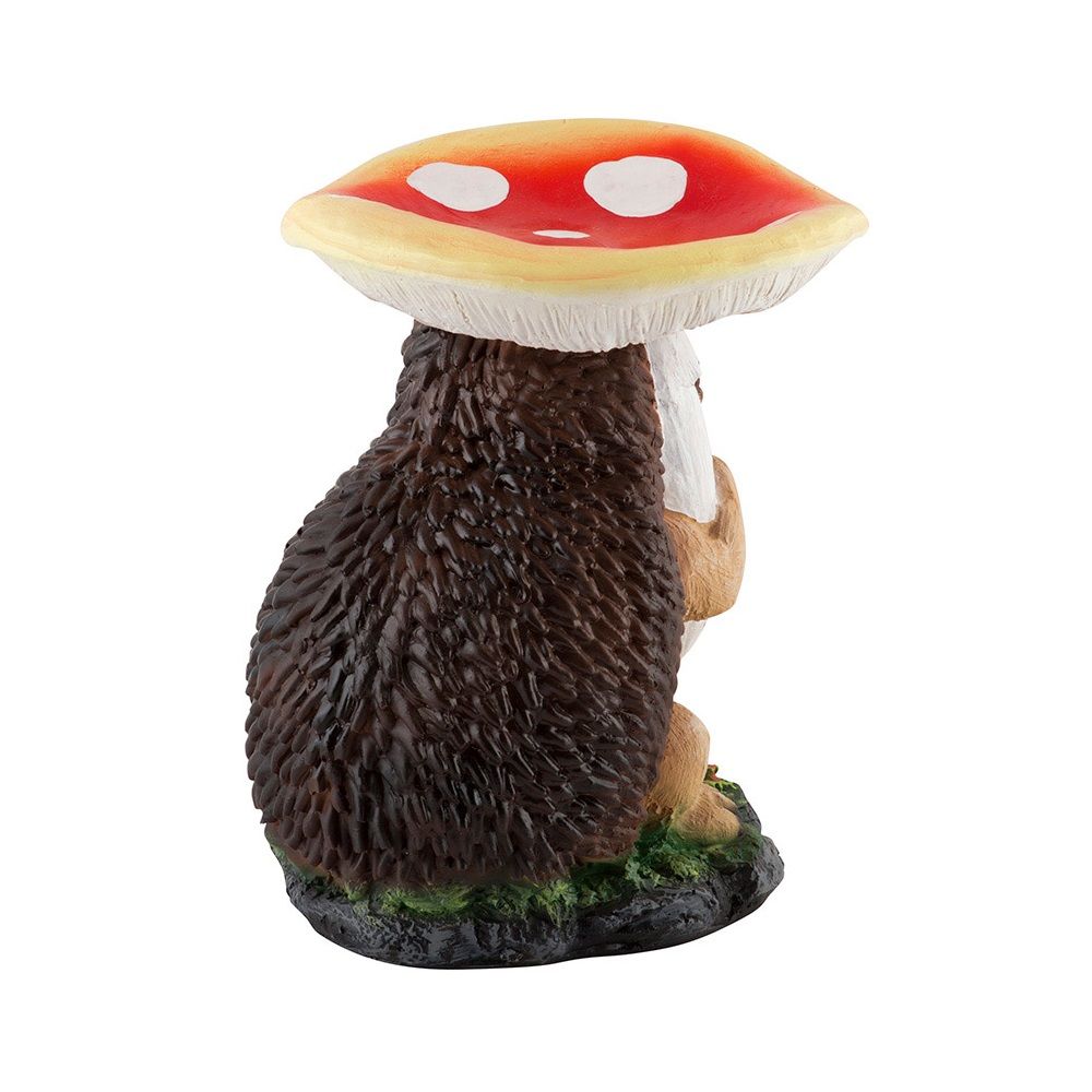 Фигура садовая Еж под грибом h23 см 169401