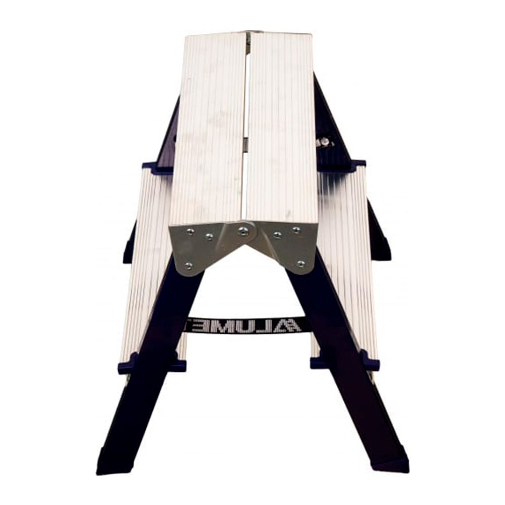 Стремянка стальная двусторонняя 2 ступени