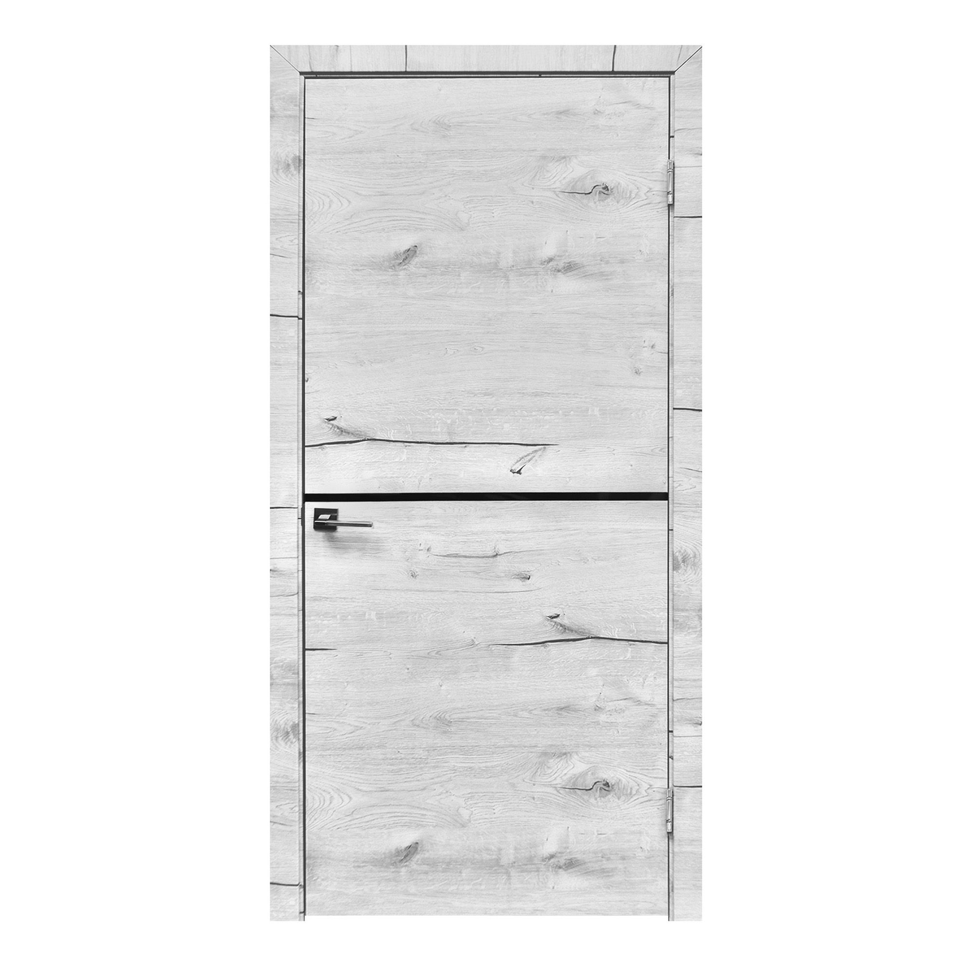 Дверное полотно WOOD 1 Арктик ПВХ ПГ 800